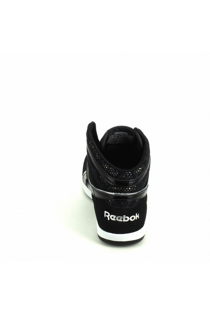Reebok BB7700 MID - дамски кецове от естествена кожа - черно