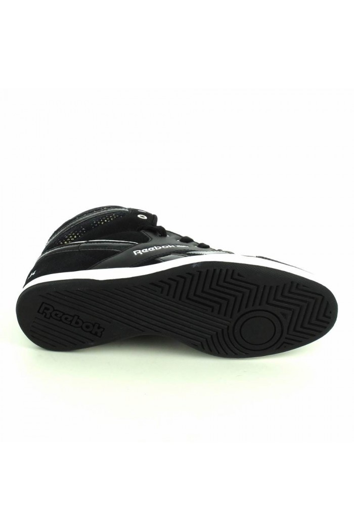 Reebok BB7700 MID - дамски кецове от естествена кожа - черно