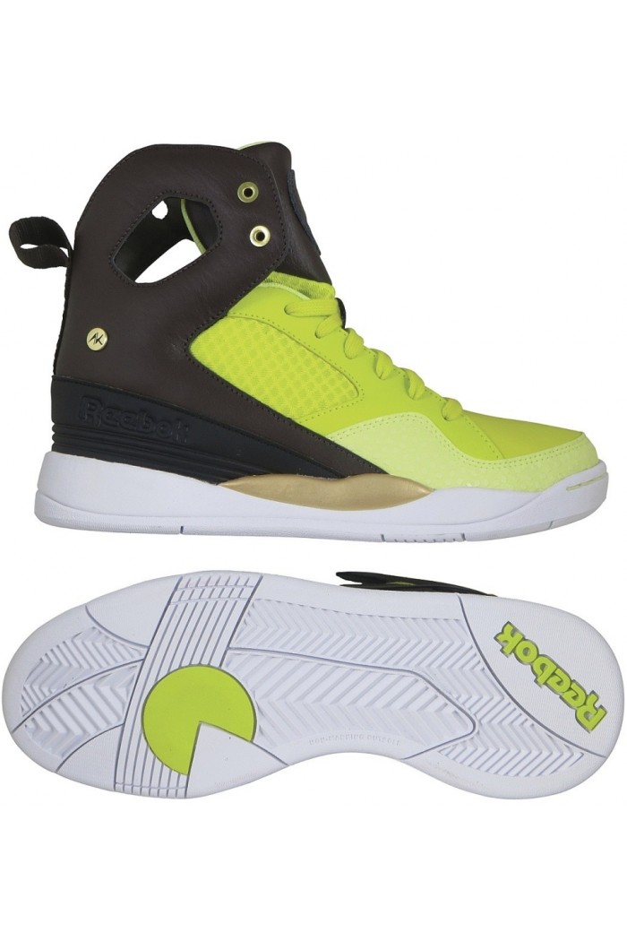REEBOK ALICIA KEYS COURT - дамски кецове - кафяво/бяло/жълто