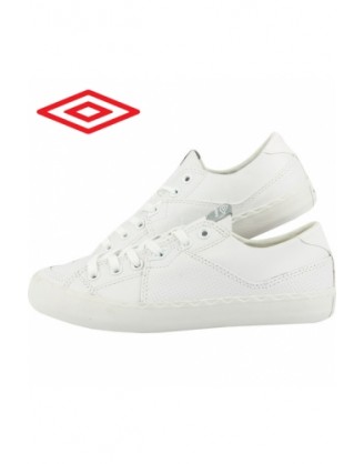 Umbro AF Milton -  Умбро мъжки кожени кецове в бяло.