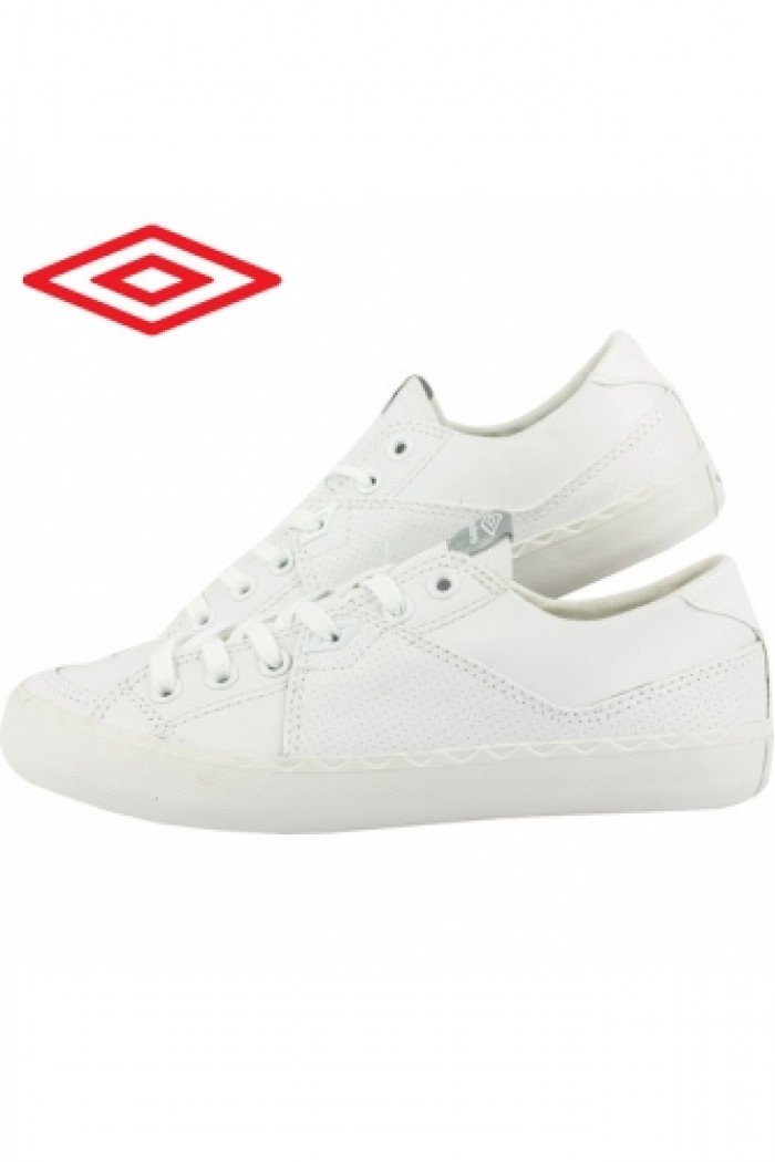 Umbro AF Milton -  Умбро мъжки кожени кецове в бяло.