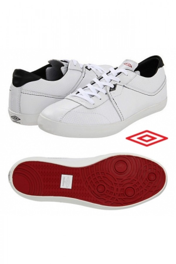 Umbro Terrace Low -  Умбро мъжки кожени кецове в бяло